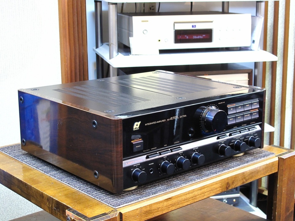 SANSUI AU-α707L Extra Sansui Au-α707L Extra Integrated Amplifier 1989 Audio Japan