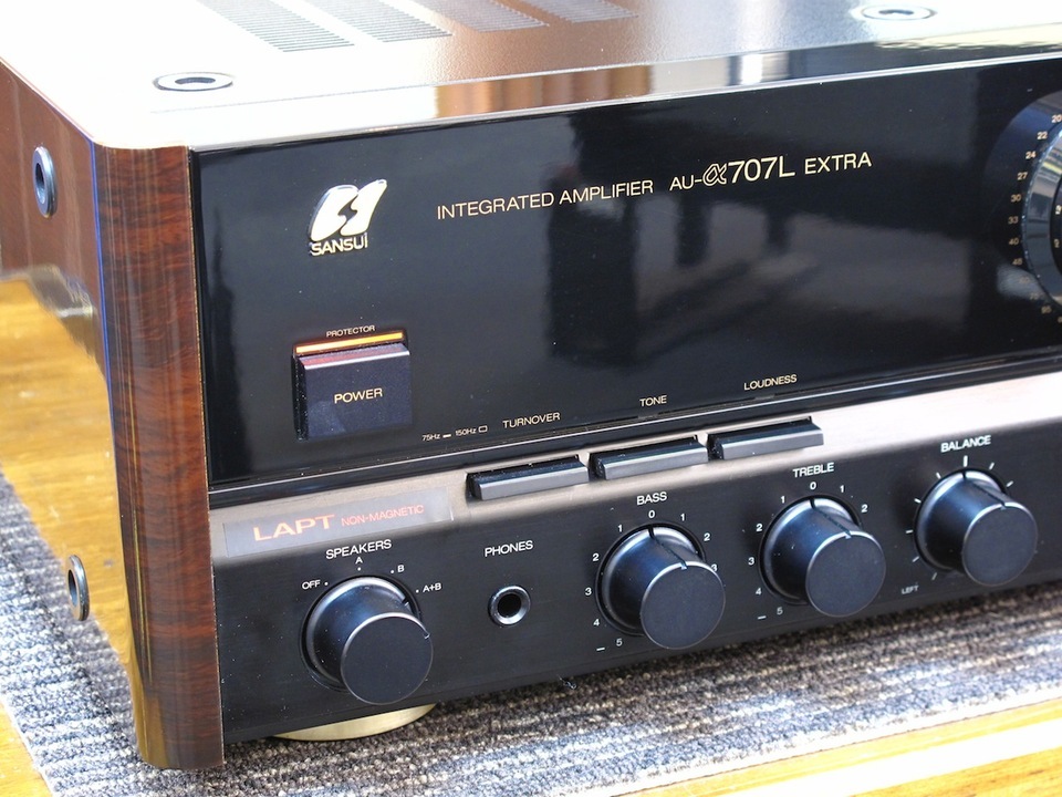 SANSUI AU-α707L Extra Sansui Au-α707L Extra Integrated Amplifier 1989 Audio Japan