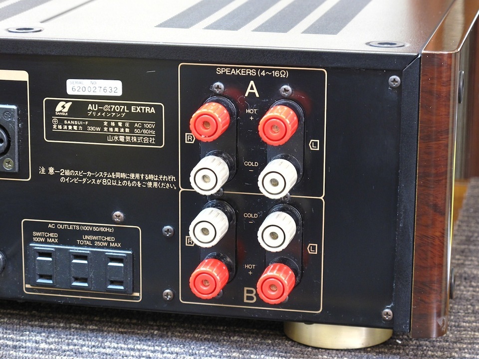 SANSUI AU-α707L Extra Sansui AU-707 amplifier | eBay