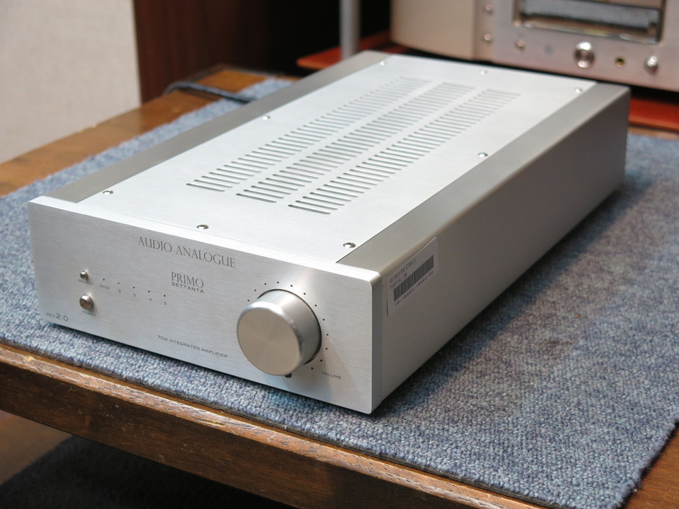 オーディオアナログプリモセッタンタ2.0 Jack's Place - Review Audio Analogue Primo Settanta Rev 2.0