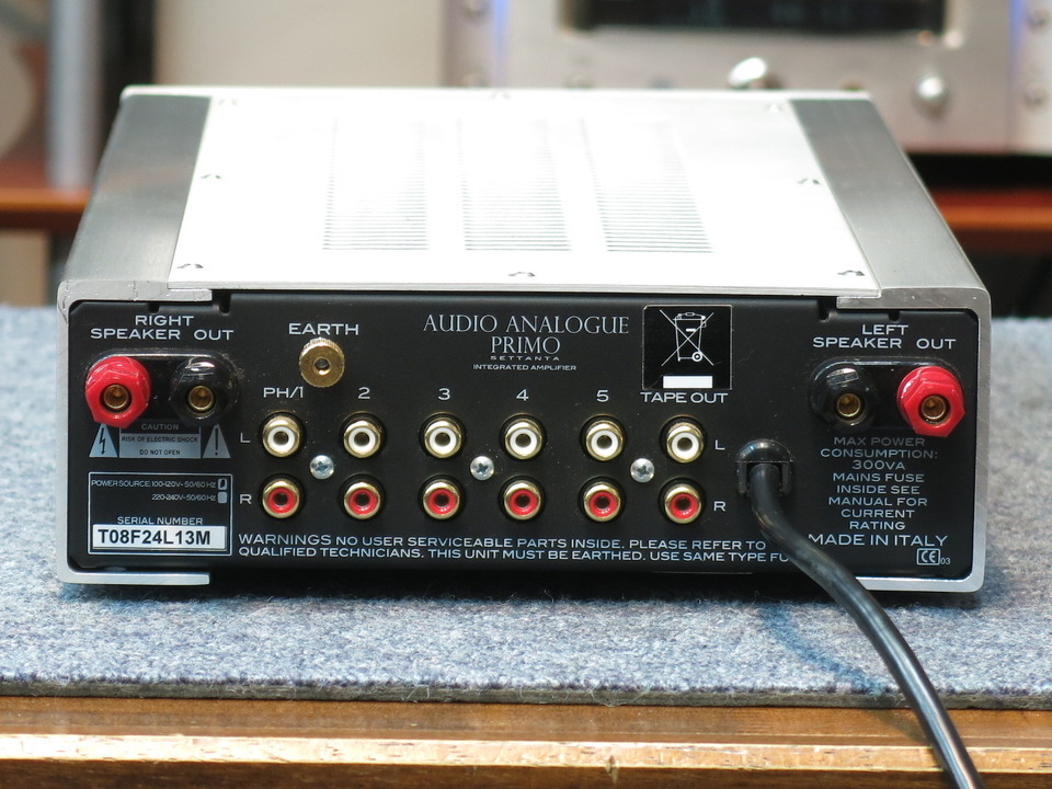 オーディオアナログプリモセッタンタ2.0 Jack's Place - Review Audio Analogue Primo Settanta Rev 2.0