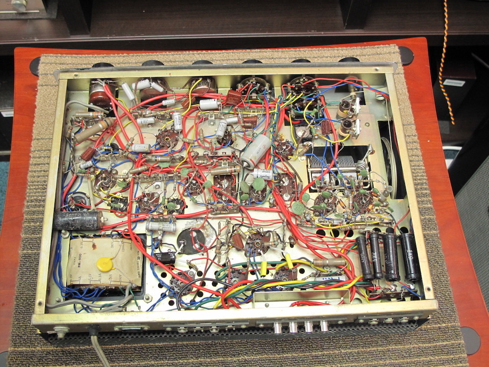 ジャンク品　SANSUI PM-900 真空管 アンプ モノラルレシーバー ジャンク品 SANSUI PM-900 真空管 アンプ モノラルレシーバー