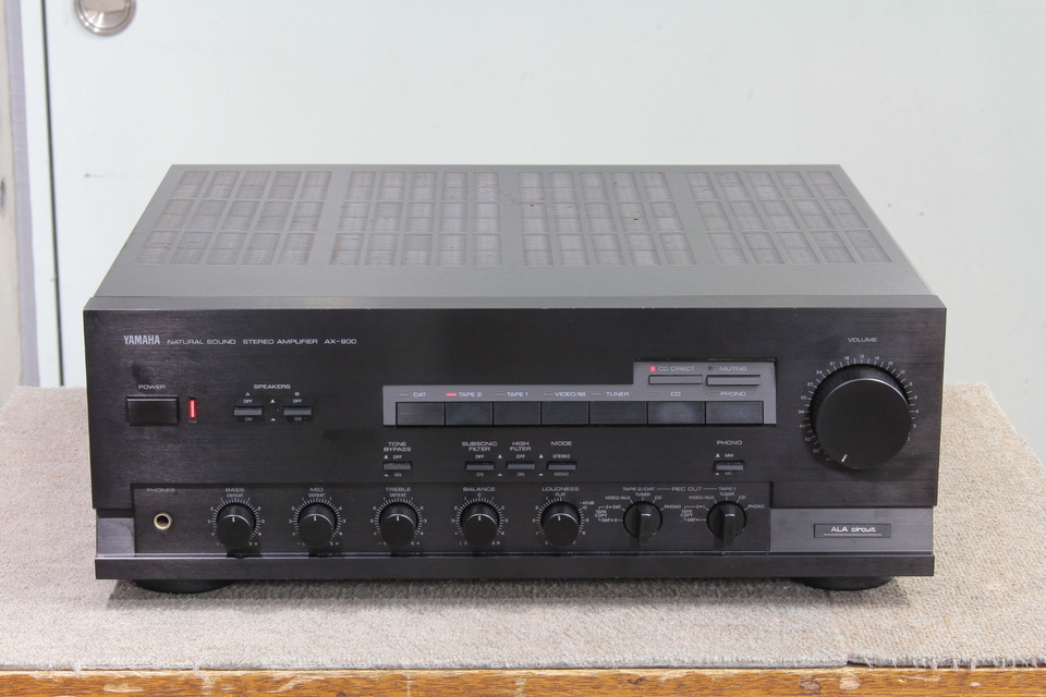 ■【￥79,800・1987年】YAMAHA　AX-900 プリメインアンプ Yamaha AX-900 Integrated NATURAL SOUND STEREO AMPLIFIER