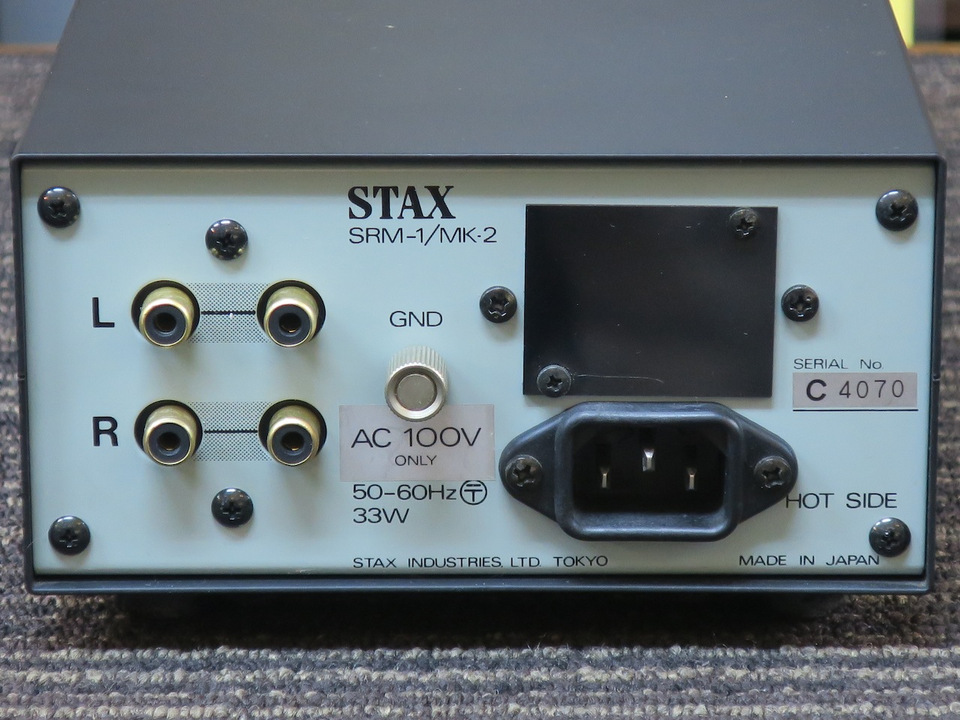 SRM-1/MK2 PRO+SR-Λ PRO STAX - 中古オーディオ 高価買取・販売