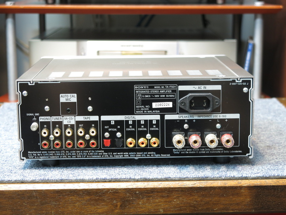 TA-F501 SONY - HiFi-Do McIntosh/JBL/audio-technica/Jeff Rowland