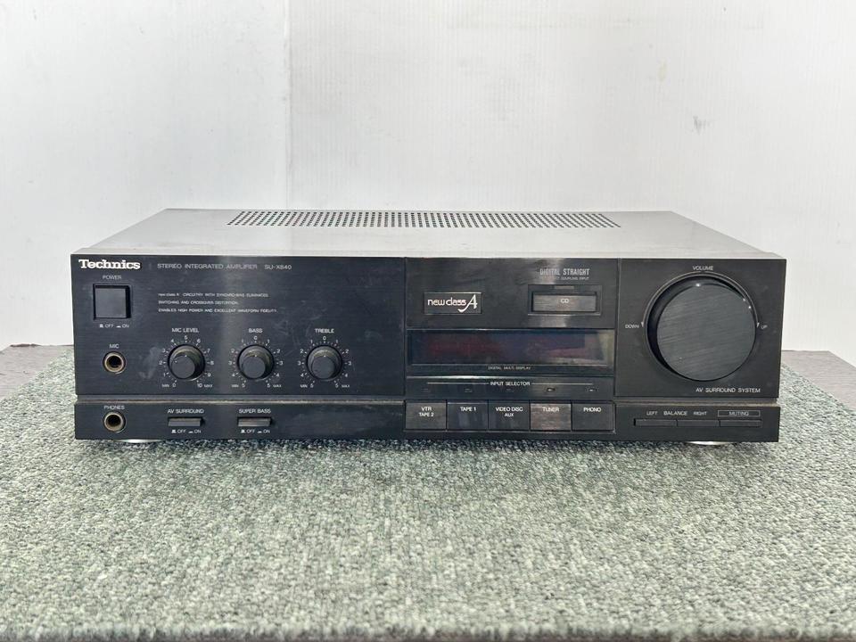 Technics／テクニクス システムコンポ アンプSU-X840 ※ジャンク 【公式