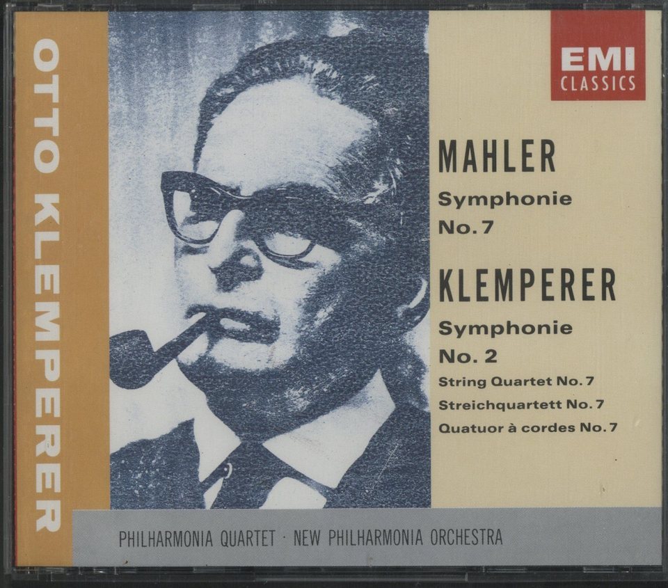 マーラー：交響曲第7番「夜の歌」/クレンペラー：交響曲第2番、弦楽