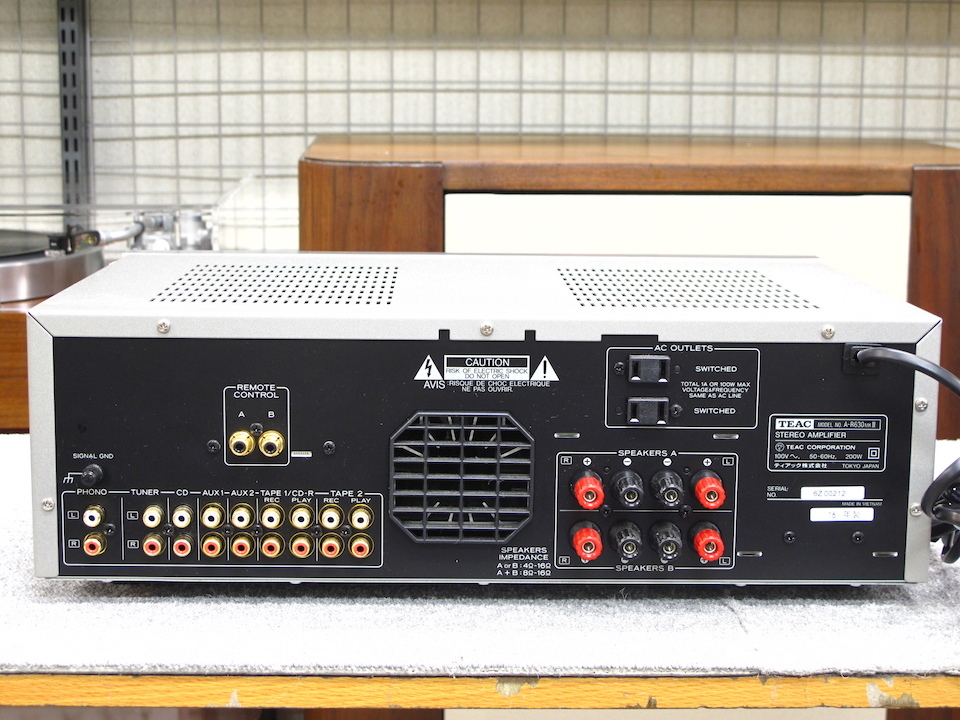 A-R630MK2 TEAC - 中古オーディオ 高価買取・販売 ハイファイ堂
