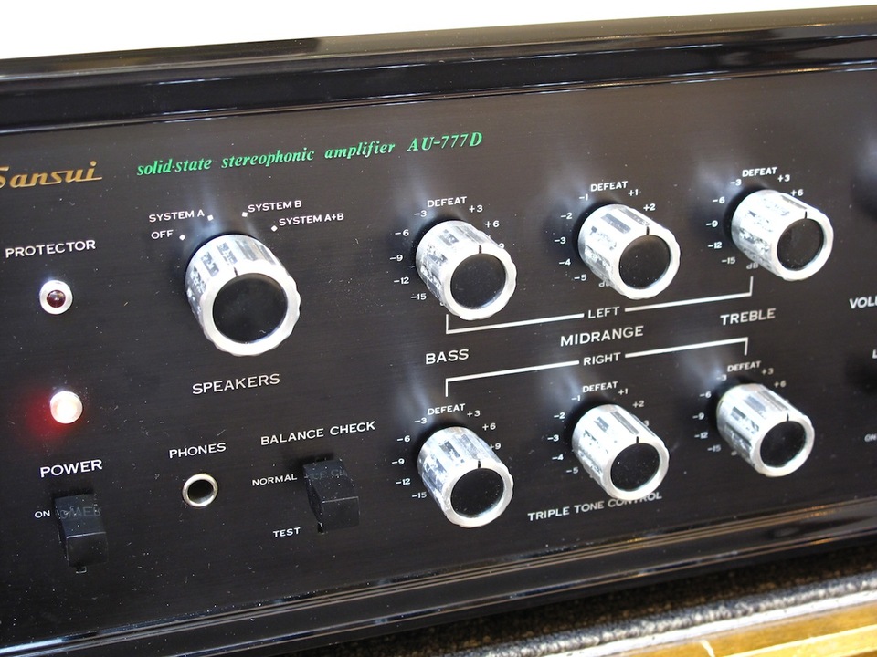 AU-777D SANSUI - 中古オーディオ 高価買取・販売 ハイファイ堂