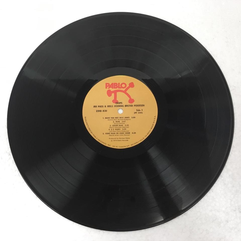 CHOPS/JOE PASS AND NIELS HENNING ORSTED PEDERSEN JOE PASS/NIELS HENNING