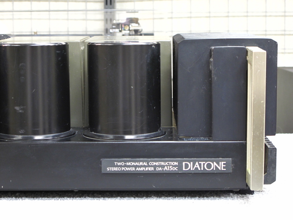 動作良好 DIATONE DA-A15DC DC化を実現したステレオパワーアンプ 【 品