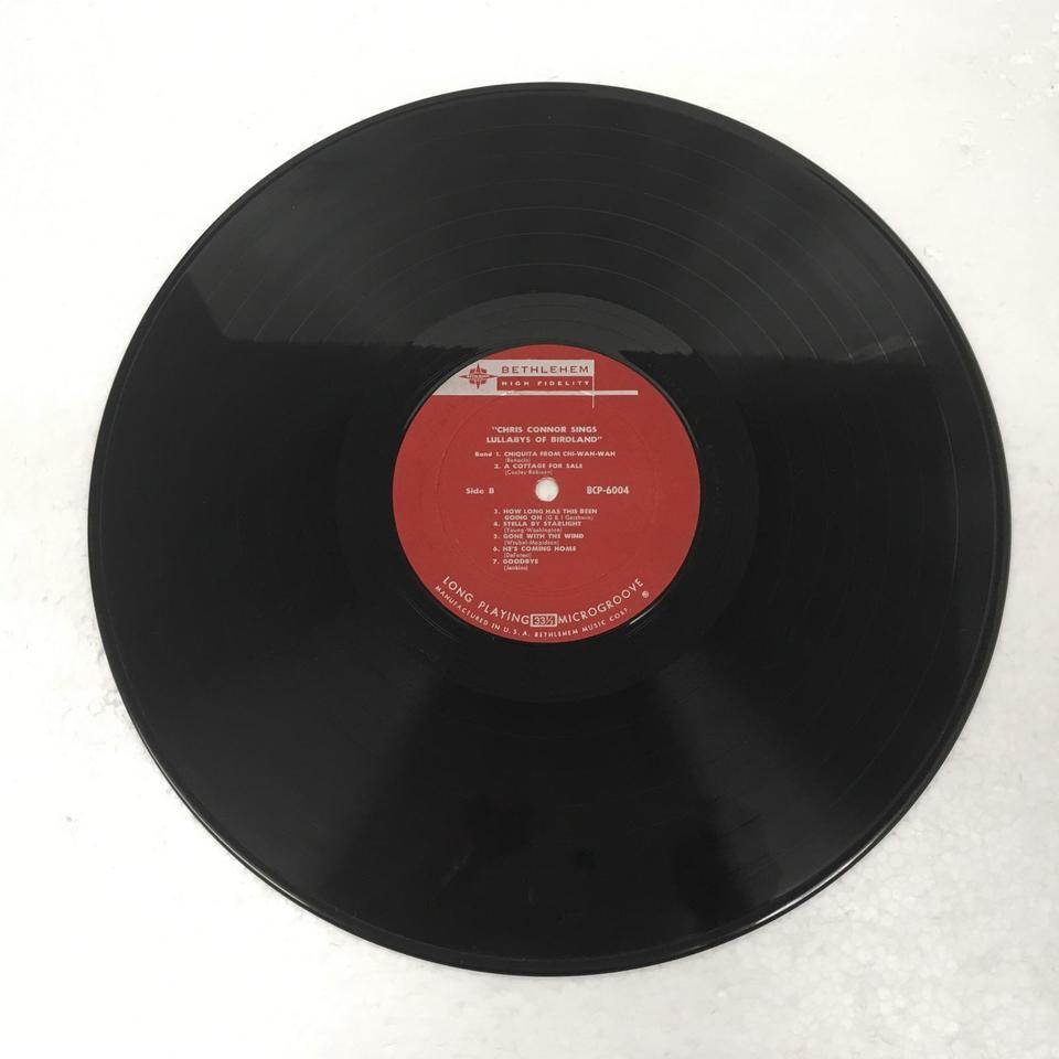 CHRIS CONNOR SINGS LULLABYS OF BIRDLAND CHRIS CONNOR - 中古