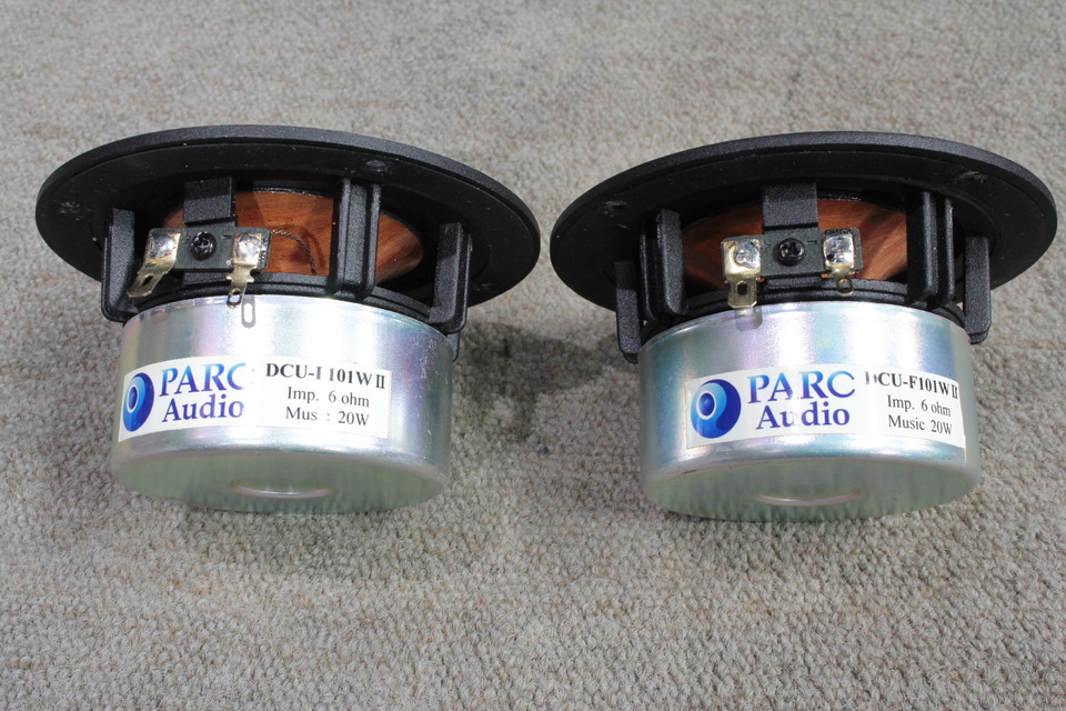 PARC Audio DCU-F101WII 8cmウッドコーン ペア 【公式通販】