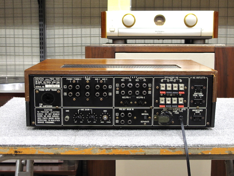 PMA-500 DENON - 中古オーディオ 高価買取・販売 ハイファイ堂