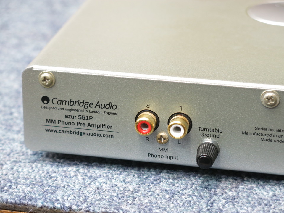 アンプ Cambridge Azur551p Cambridge Audio Azur 551P (Silver) Phono preamplifier for