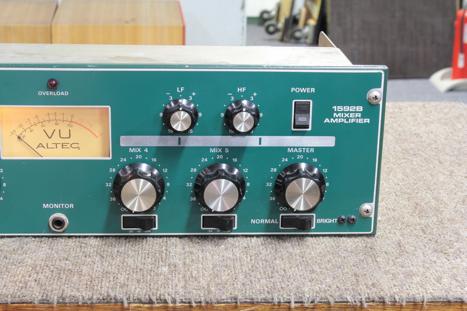 完動品ALTEC 1592B ミキサーアンプ アルテック 1592B ALTEC - 中古オーディオ 高価買取・販売 ハイファイ堂