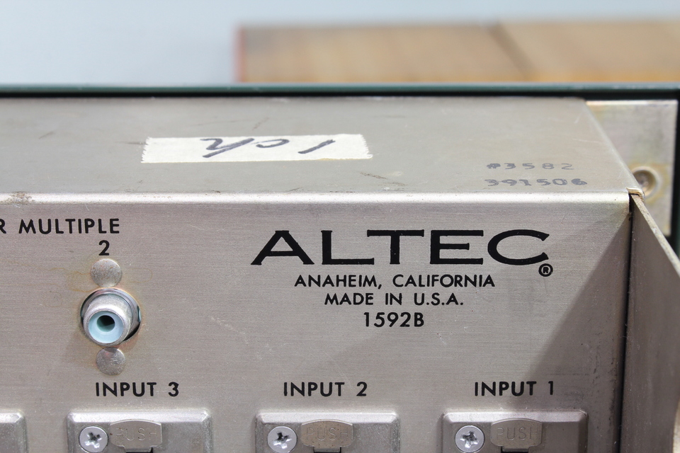 1592B ALTEC - 中古オーディオ 高価買取・販売 ハイファイ堂