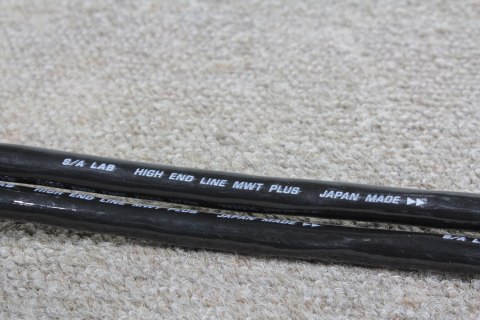 S/A LAB high end line mwt RCAケーブル 送料無料 日本 PLUS MWT LINE END HIGH LAB S/A (1.0m) @38932
