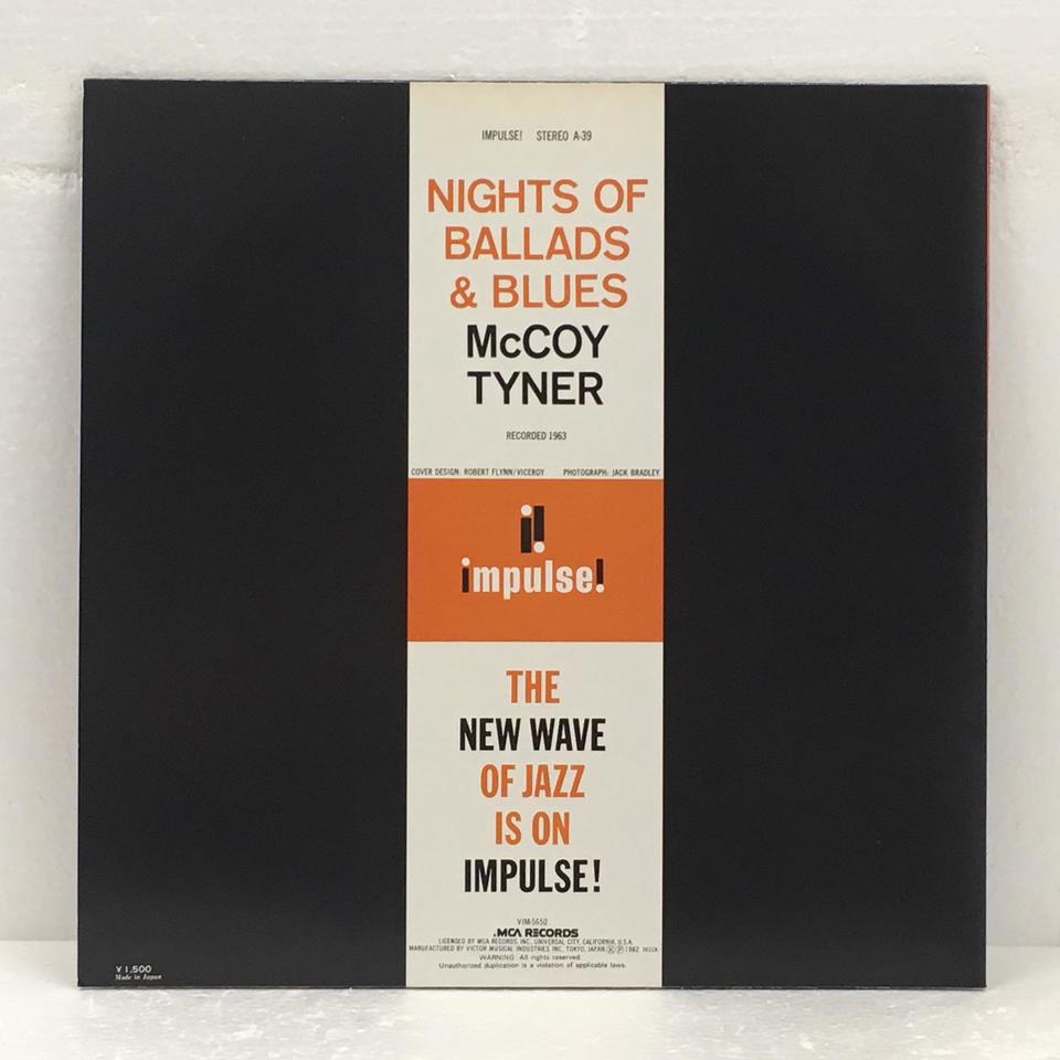 NIGHTS OF BALLADS & BLUES/McCOY TYNER - HiFi-Do McIntosh/JBL/audio