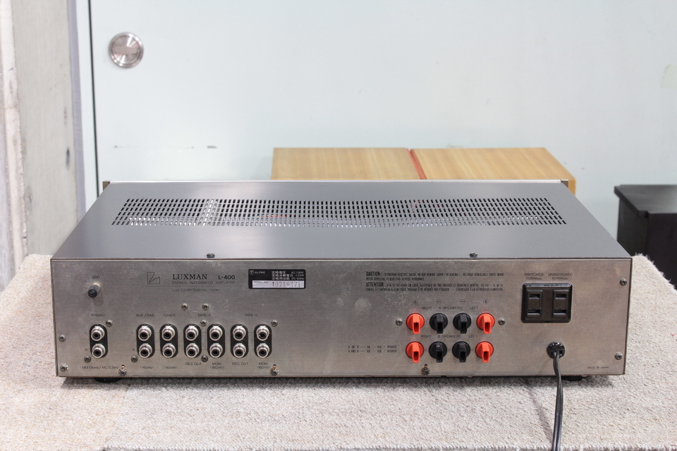 L-400 LUXMAN - 中古オーディオ 高価買取・販売 ハイファイ堂