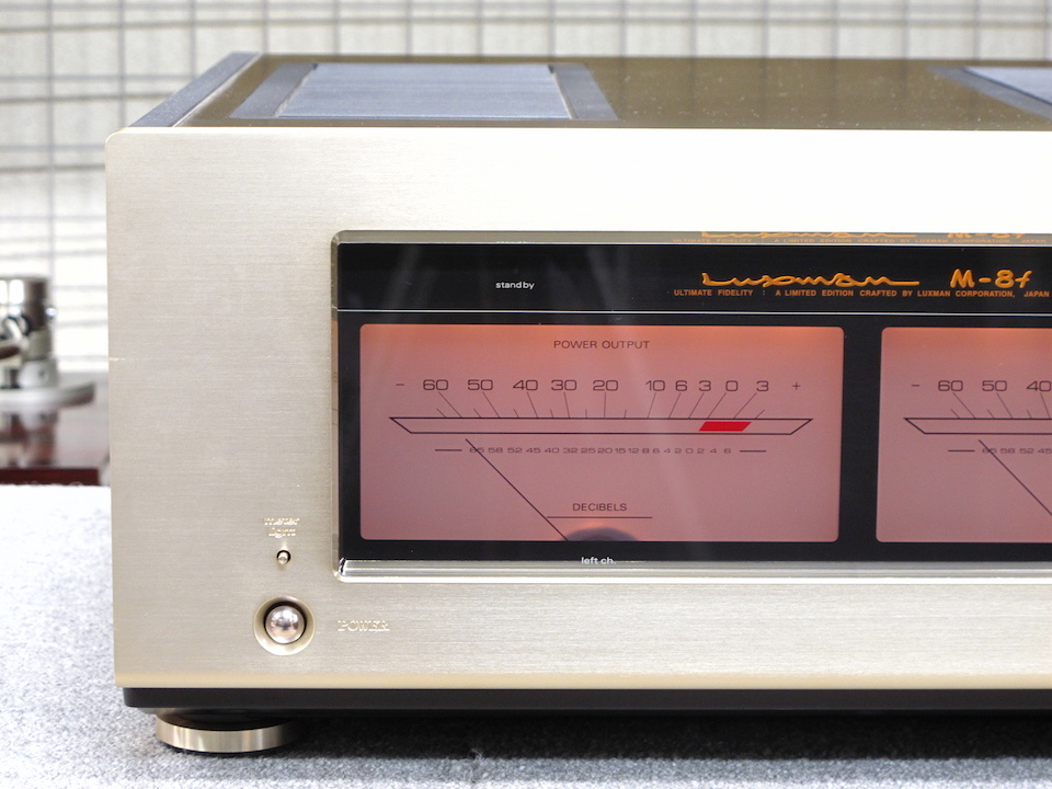 ラックスマンM8f 楽天市場】【中古品】LUXMAN M-8f（シリアル：M30810184