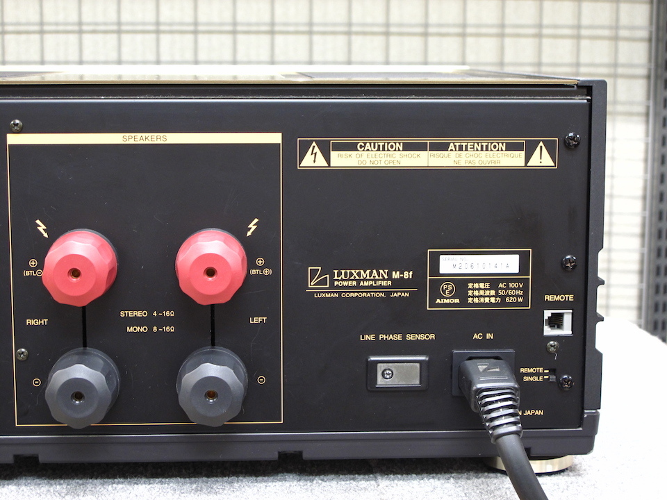 M-8f LUXMAN - 中古オーディオ 高価買取・販売 ハイファイ堂