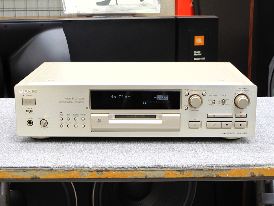 MDS-JB920 SONY - 中古オーディオ 高価買取・販売 ハイファイ堂