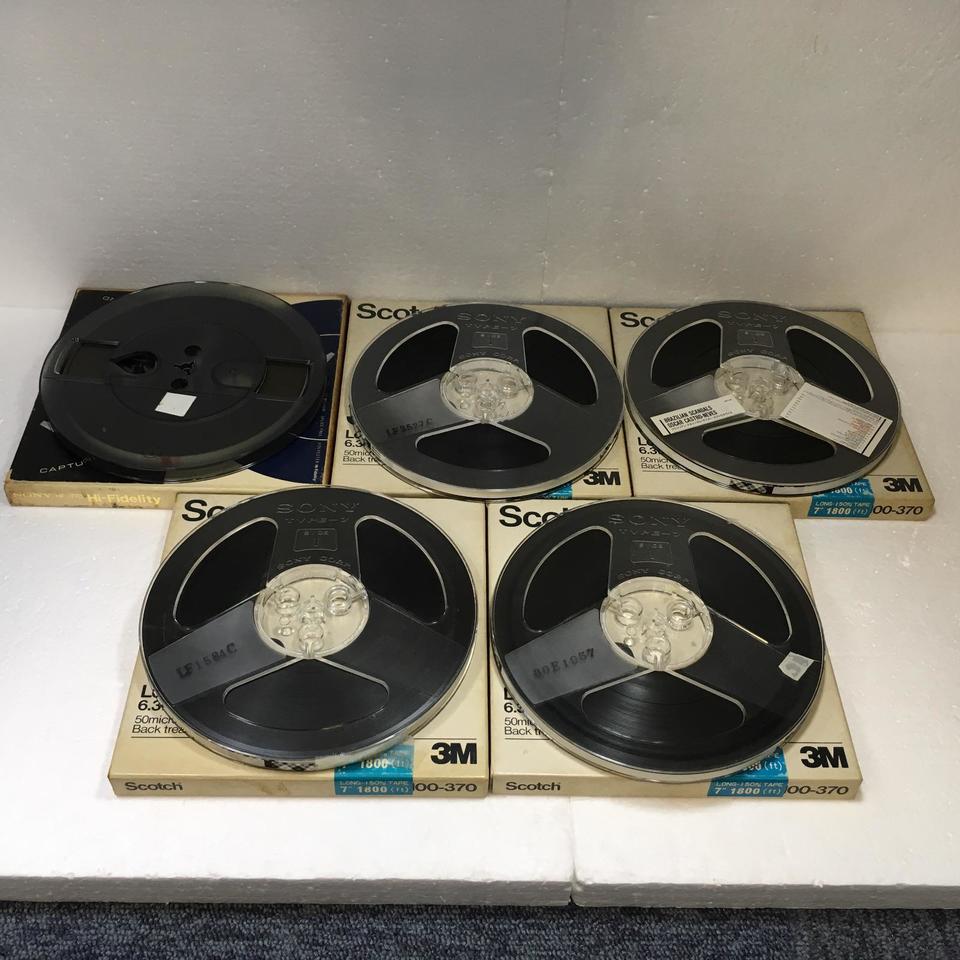 中古 10号 7号オープンリールテープ 11本セット ジャンク品 中古