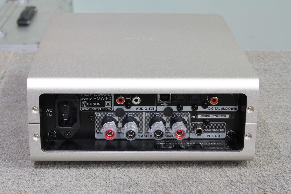 値下げ！DENON PMA-60 USED PMA-60 DENONの買取価格 - 中古オーディオ 高価買取・販売