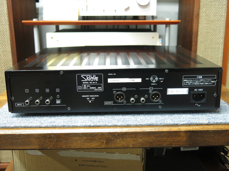 dc1.0 SOULNOTE - 中古オーディオ 高価買取・販売 ハイファイ堂