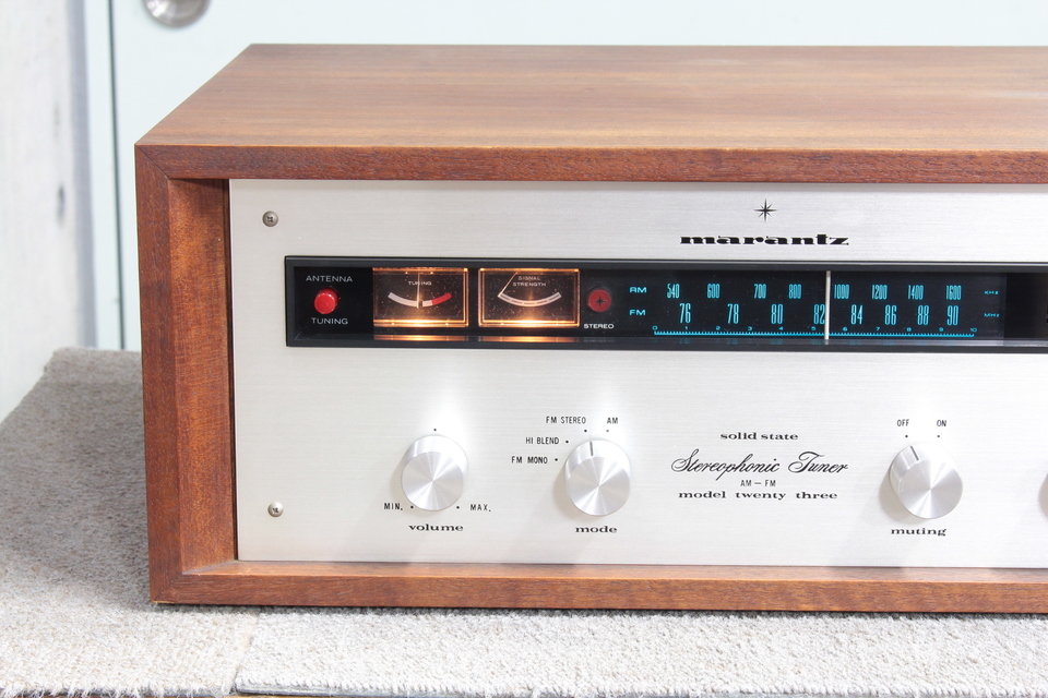 希少　Marantz Model 23J AM/FMチューナー　（ジャンク品） Model 23J marantz - 中古オーディオ 高価買取・販売 ハイファイ堂