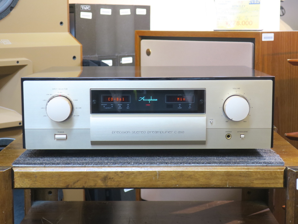 Accuphase C-2810（リモコン・元箱付き) C-2810 Accuphase - 中古オーディオ 高価買取・販売 ハイファイ堂