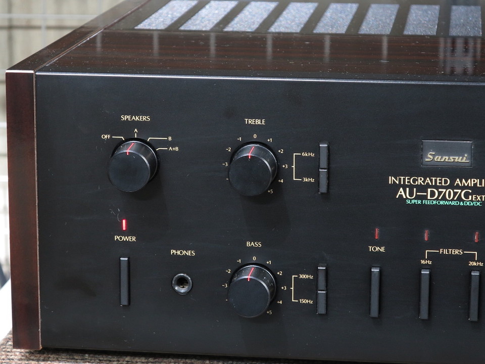 AU-D707G EXTRA SANSUI - 中古オーディオ 高価買取・販売 ハイファイ堂