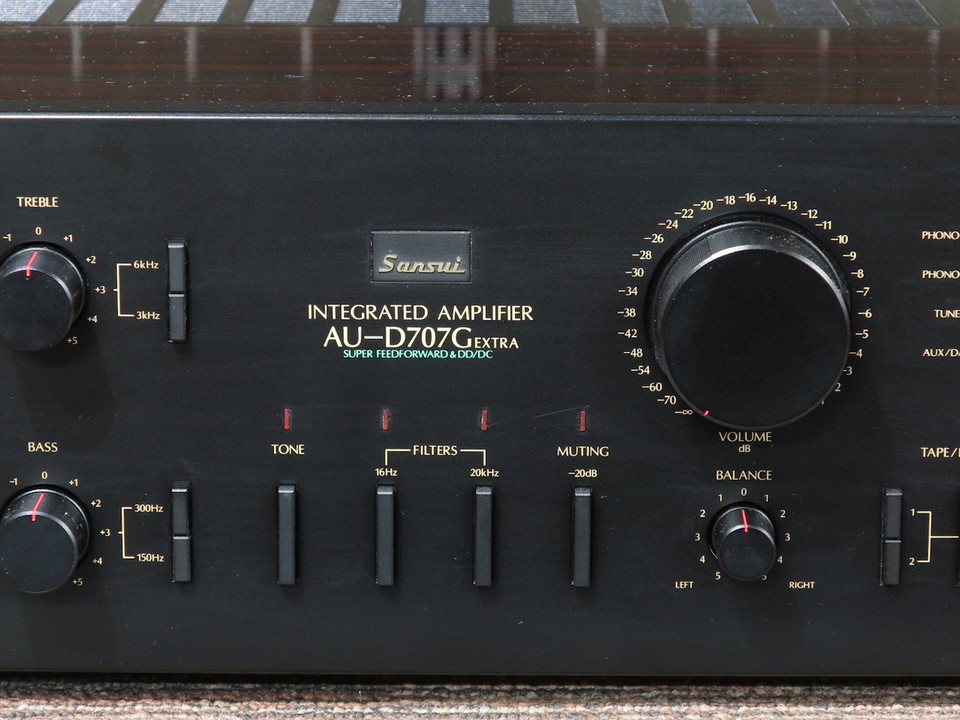AU-D707G EXTRA SANSUI - 中古オーディオ 高価買取・販売 ハイファイ堂