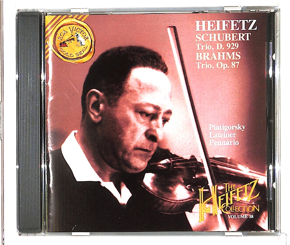 HEIFETZ COLLECTION VOL.38/JASCHA HEIFETZ シューベルト/ブラームス