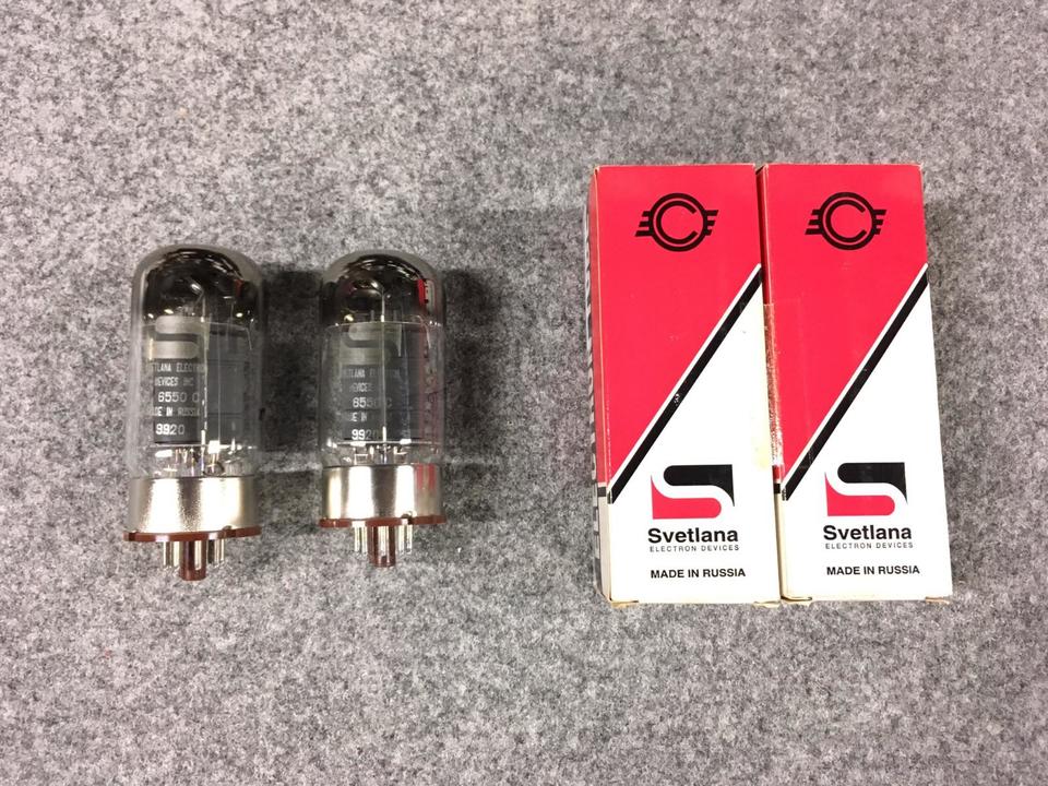 真空管 SV6550C ペアチューブ