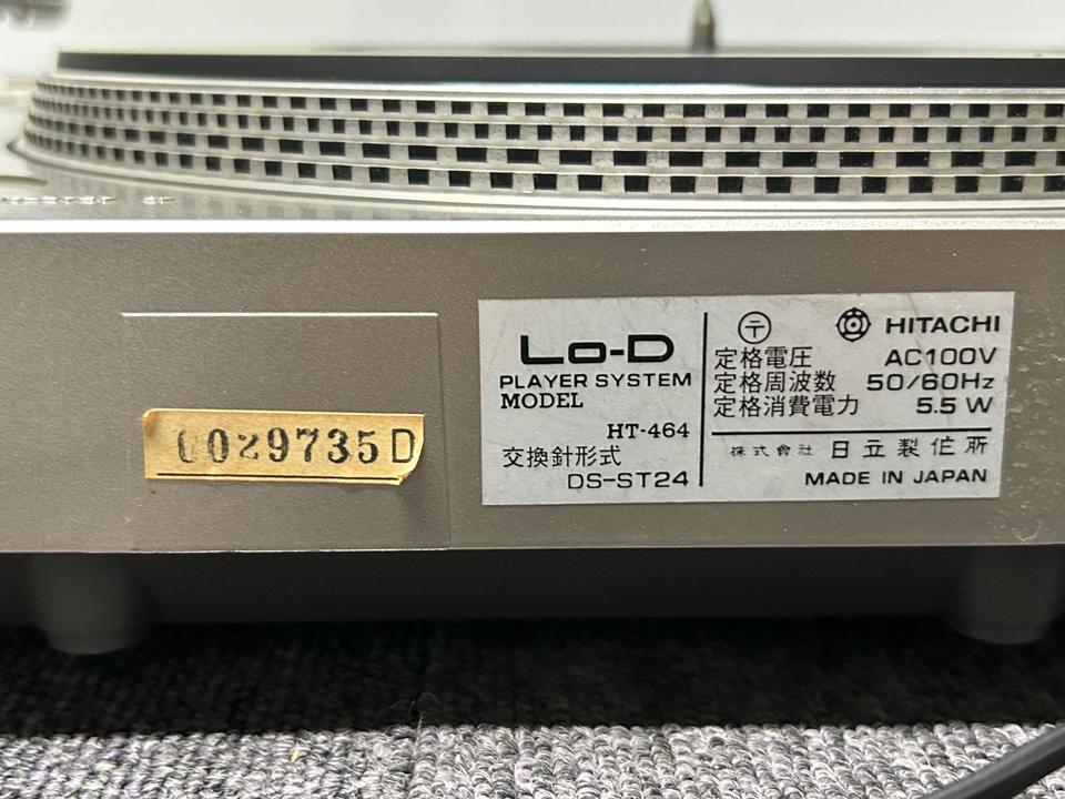 HT-464 Lo-D - 中古オーディオ 高価買取・販売 ハイファイ堂