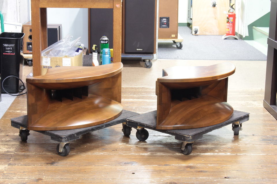 山本音響工芸製　300A ウッドホーン　1本　(2/3) 山本音響工芸 ストレートタイプ・ウッドホーン 2インチ SS-300 1