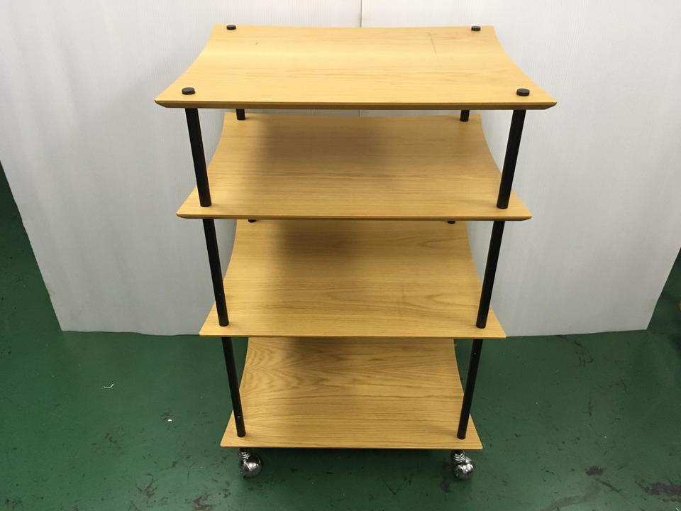 【okayu】QUADRASPIRE Q4D オーク オーディオラック 2025年8月21日より価格改定のご案内 一般的な器機が収まるサイズ