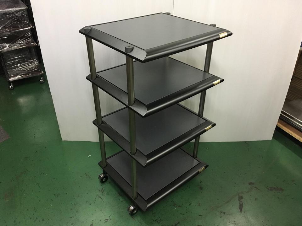 TAOC オーディオラック　ASR II-4S-MB キャスター付き TAOC オーディオラックASR II-4S-MB キャスター付き
