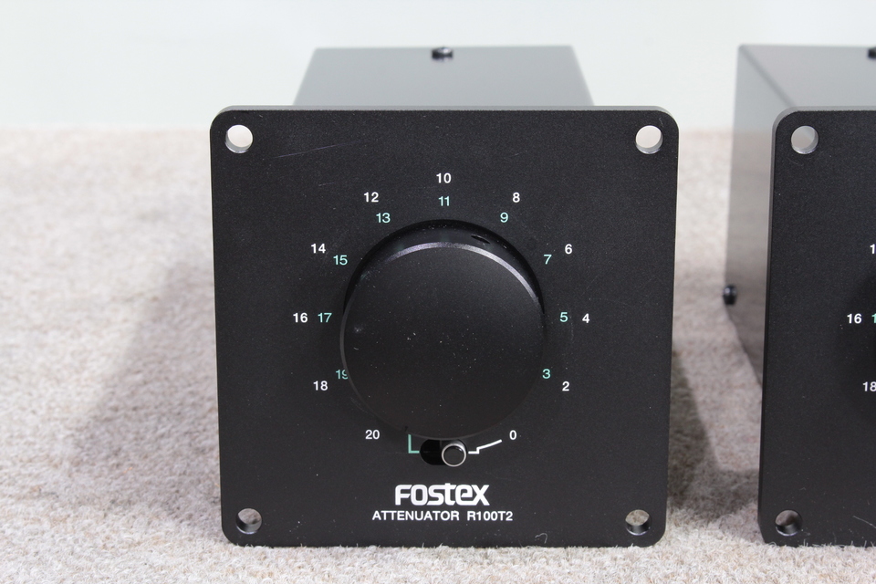 FOSTEX（フォステクス）　R100T2 （2個セット） FOSTEX R100T2 フォステクス トランス型 アッテネーター 2個1組販売