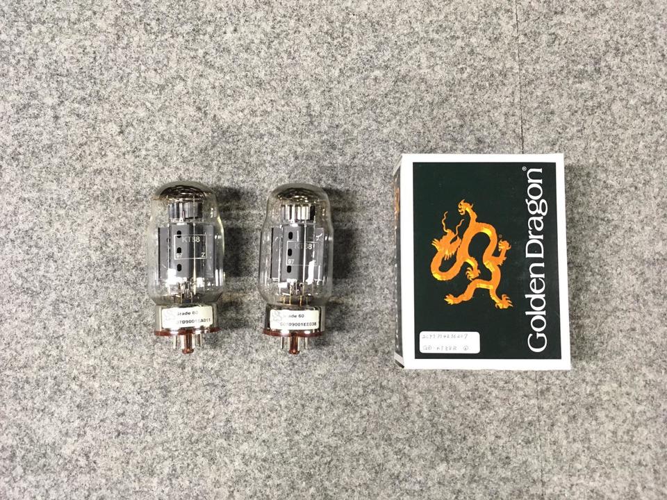 Golden Dragon KT88真空管マッチド ペア 2本 Gold Aero KT88 真空管2本 PREMIUM GRADE - メルカリ