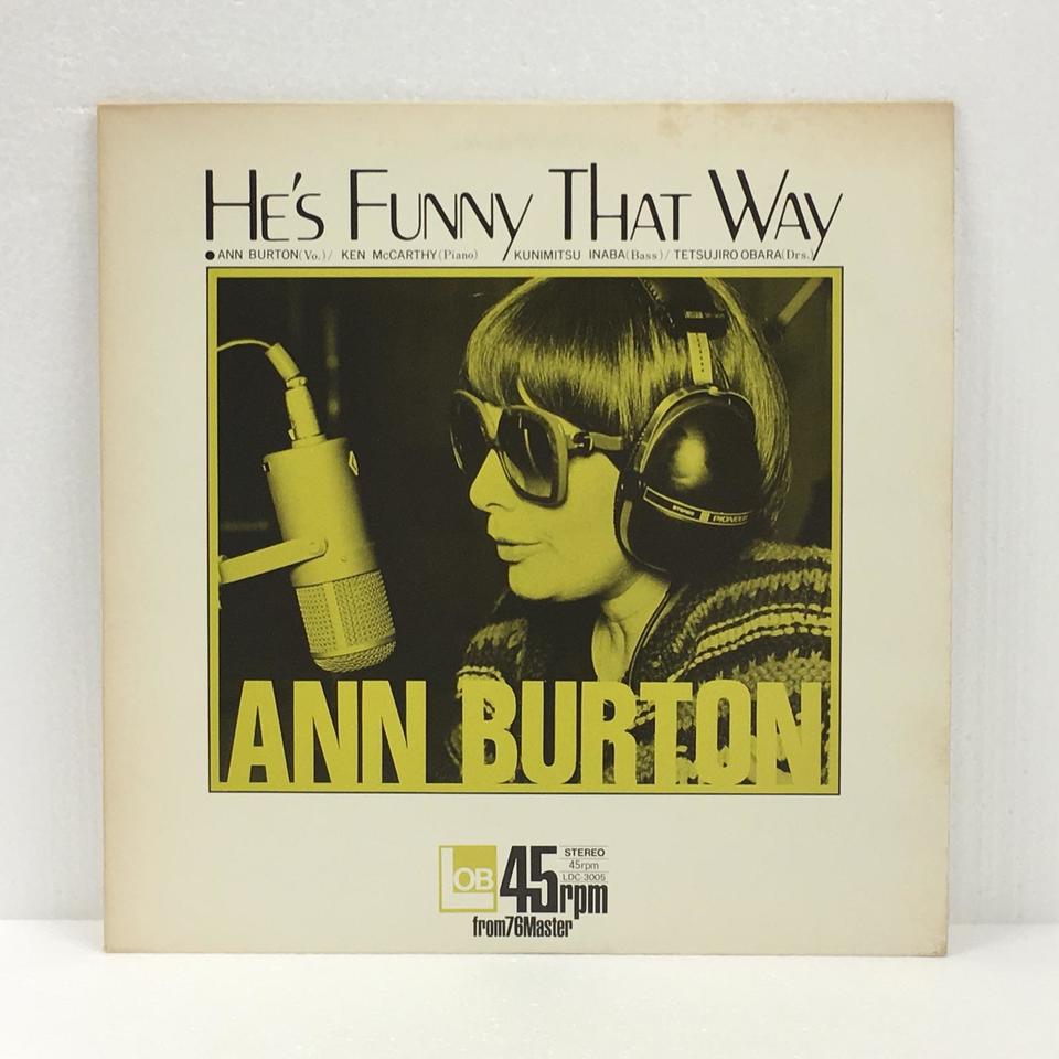 その他 LP Ann Burton Hes Funny That Way LDC3005 LOB /00260 Ann Burton – He's Funny That Way – Vinyl (LP, Album + 2 more