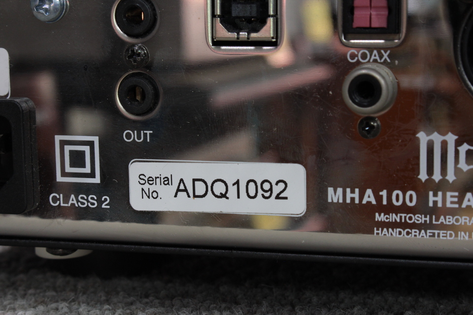 MHA100 McIntosh - 中古オーディオ 高価買取・販売 ハイファイ堂