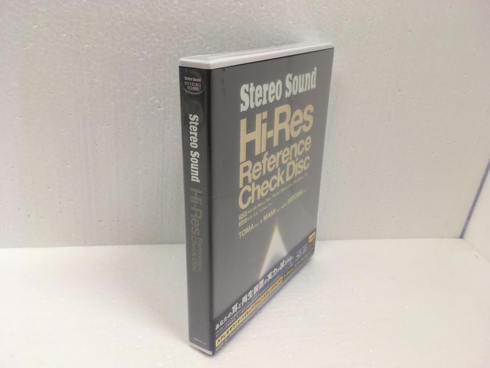 未開封】STEREO SOUND HI-RES REFERENCE CHECK DISC - 中古オーディオ