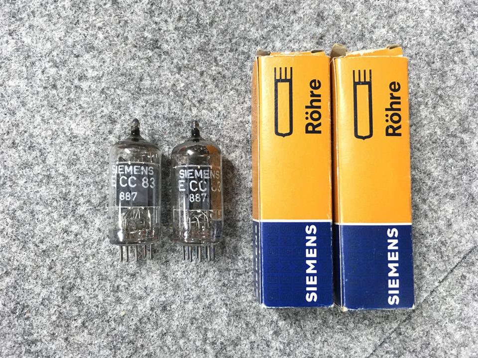 真空管　ECC83 SIEMENS 2本ペア 真空管 ECC83 SIEMENS 2本ペア