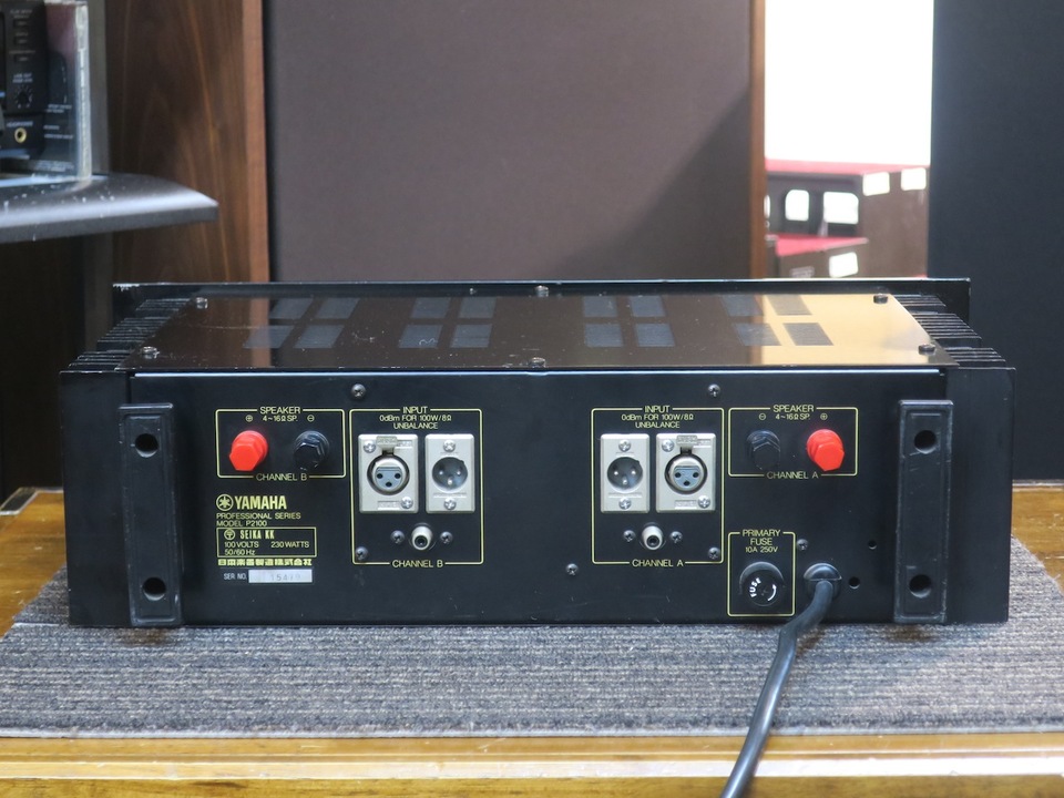 YAMAHA P2100 パワーアンプ プロフェッショナル 中古 良品 Yahoo!オークション -「yamaha p2100」(オーディオ機器) の落札