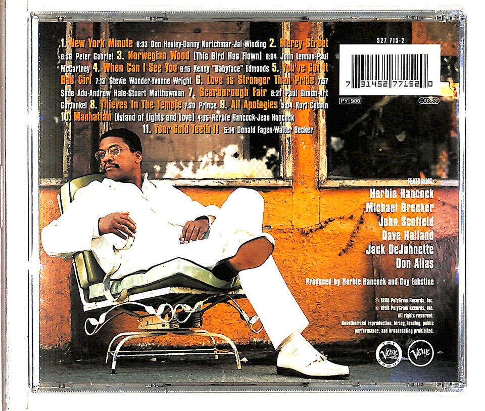 THE NEW STANDARD/HERBIE HANCOCK HERBIE HANCOCK 中古オーディオ 高価買取・販売 ハイファイ堂