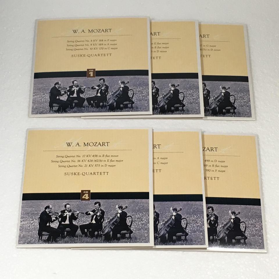 モーツァルト：弦楽四重奏曲第8番〜第23番 モーツァルト - 中古