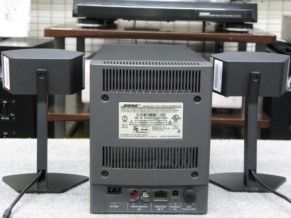 Companion 5 BOSE - 中古オーディオ 高価買取・販売 ハイファイ堂